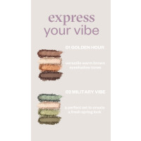 PAESE Lidschatten Palette Daily Vibe #02 military vibe