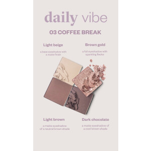 PAESE Lidschatten Palette Daily Vibe #03 coffee break