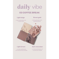 PAESE Lidschatten Palette Daily Vibe #03 coffee break