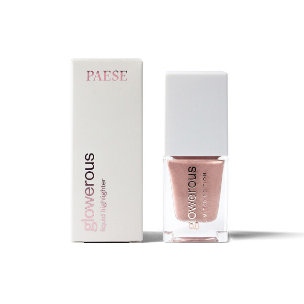 PAESE Glowerous Limited Edition Liquid Highlighter Sparkle Rose 16ml