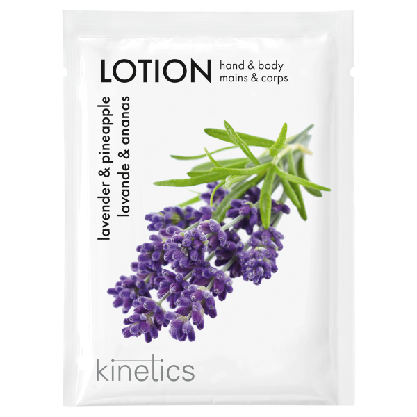 Kinetics Tester Hand- und Bodylotion 3ml Lavender & Pineapple