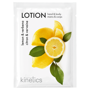 Kinetics Tester Hand- und Bodylotion 3ml Lemon & Verbena