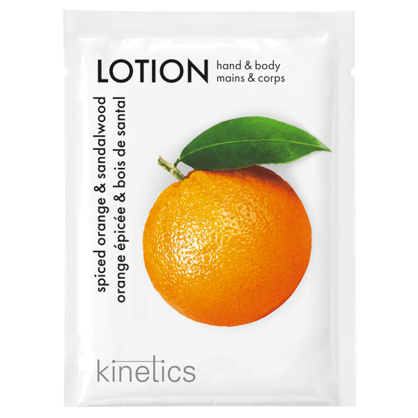 Kinetics Tester Hand- und Bodylotion 3ml Spiced Orange & Sandalwood