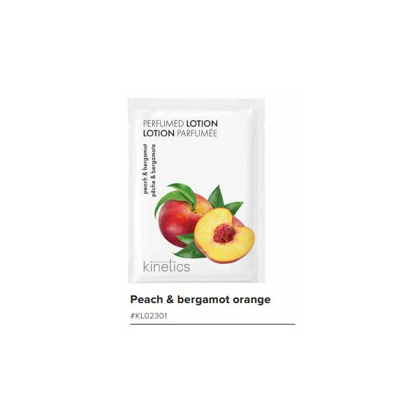 Kinetics Tester Hand- und Bodylotion 3ml Peach&Bergamot Orange